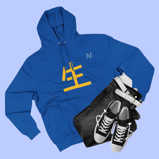Sei (生) Life Kanji | 3 of 7 | Astré Minimal Gold Kanji Hoodie