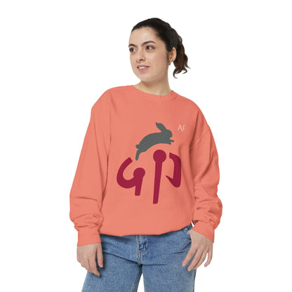 Rabbit (卯) Jūnishi Zodiac Animals | 4 of 12 | Astré Crewneck Terracotta Sweatshirt